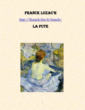 Franck LOZAC'H LA PUTE