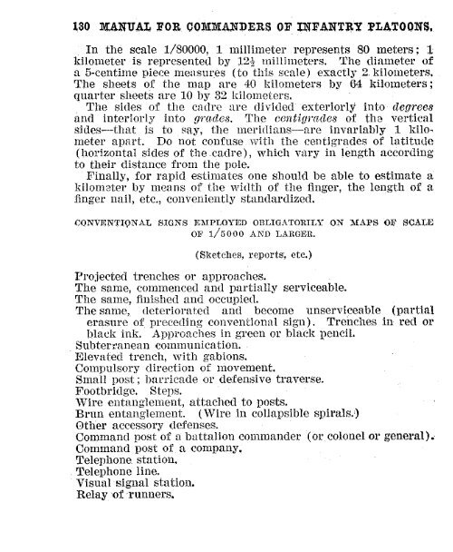 manual for commanders of infantry platoons. - US Army Combined ...