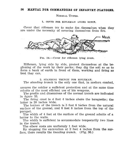 manual for commanders of infantry platoons. - US Army Combined ...