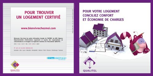 Qualitel POUR TROUVER UN LOGEMENT CERTIFIÉ - Qualitel