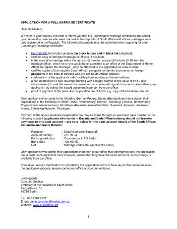 Marriageability certificate Marriageability certificate