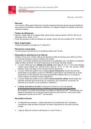 Fiche de synthèse réforme des retraites 2010 FSPOEIE Carrières ...