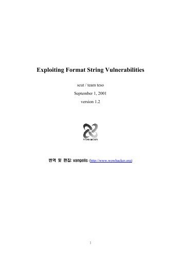 Exploiting Format String Vulnerabilities [vangelis].pdf