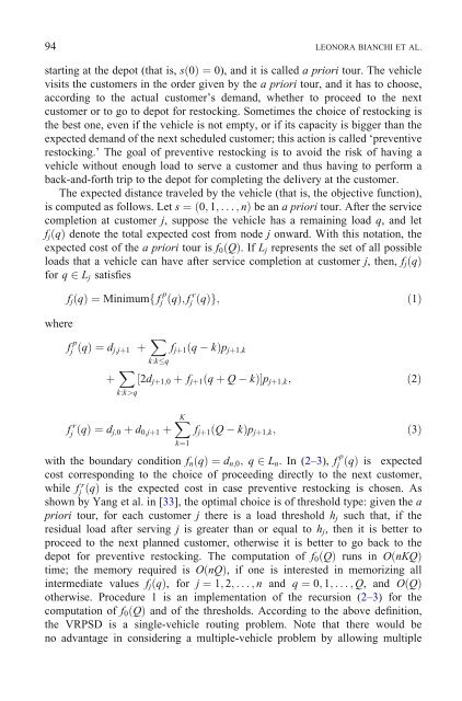 Hybrid Metaheuristics for the Vehicle Routing Problem with ...