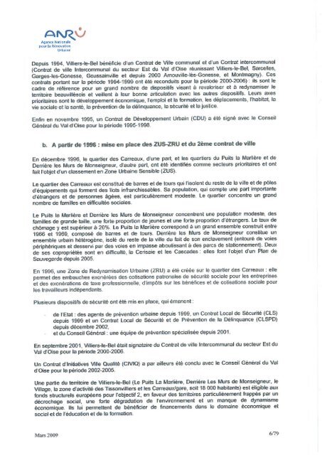 Convention Villiers-le-Bel La Cerisaie - PDF - Anru