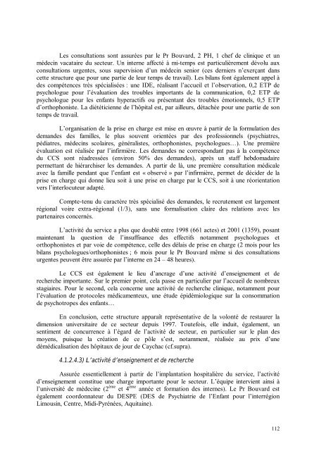 Rapport Charles Perrens - Mission Nationale d'Appui en Santé ...