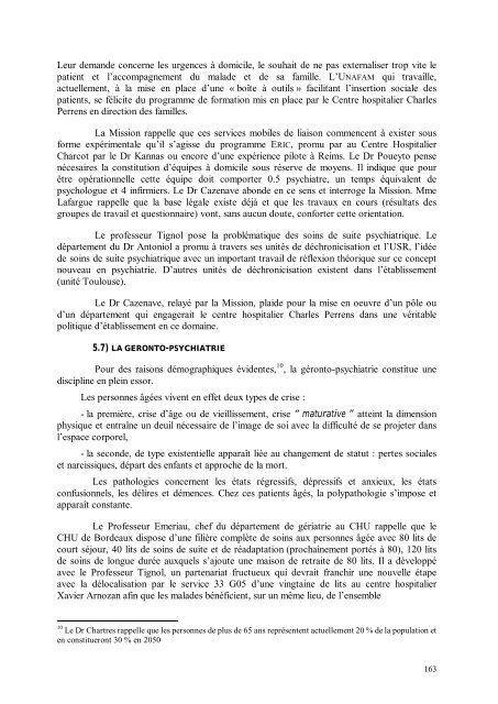 Rapport Charles Perrens - Mission Nationale d'Appui en Santé ...