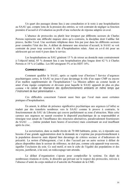 Rapport Charles Perrens - Mission Nationale d'Appui en Santé ...