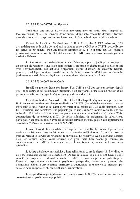 Rapport Charles Perrens - Mission Nationale d'Appui en Santé ...
