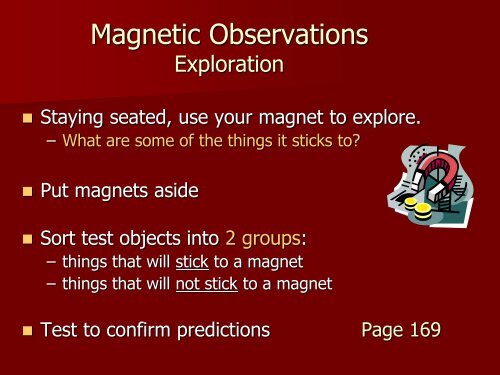 June 19 - FOSS Magnetism and Electricity Kit - Winthrop University