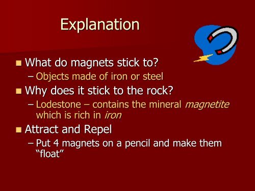 June 19 - FOSS Magnetism and Electricity Kit - Winthrop University