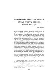 congregaciones de indios en la nueva españa antes - El Colegio de ...