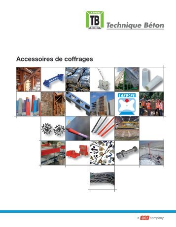 Accessoires de coffrages - Technique Béton