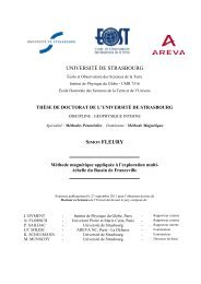 Thèse - Eost - Université de Strasbourg