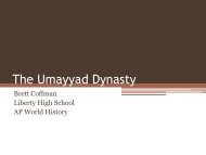 The Umayyad Dynasty Powerpoint