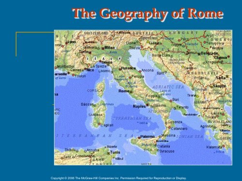 Mediterranean Society: The Roman Phase