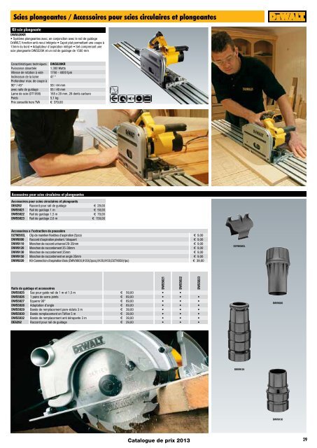 Dewalt Machines Professionnels 2013 - Stiens