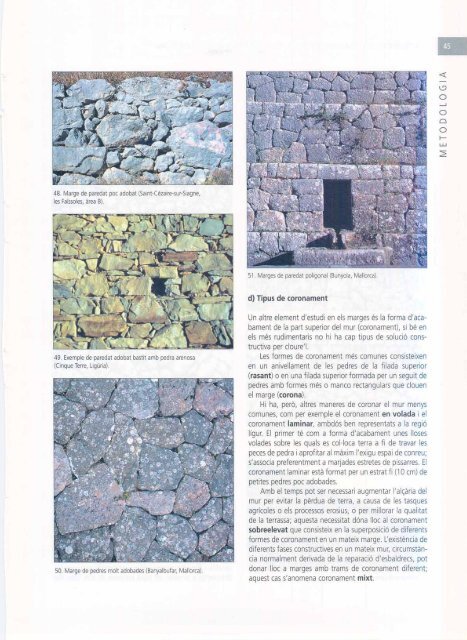 Patrimoni de marjades a la mediterrània occidental: una proposta ...