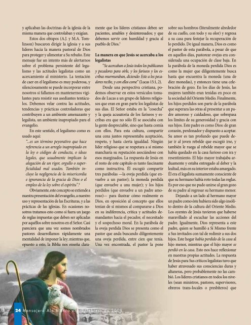 El legalismo y el mensaje del evangelio Prioridades Evangelio ...