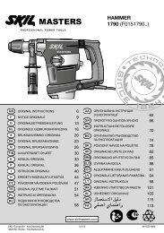 Skil Masters 1790 MB SDS Plus Rotary Hammer ... - Tooled-Up.com