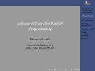 Advanced Tools For Parallel Programming