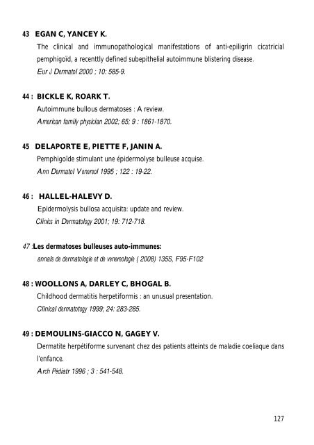 Graphique 1 - Faculté de Médecine et de Pharmacie de Fès