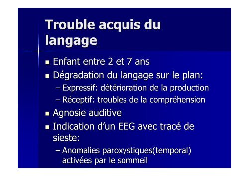 Examen neurologique et langage - Réseau Santé Langage