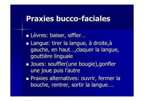 Examen neurologique et langage - Réseau Santé Langage