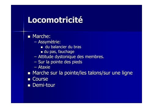 Examen neurologique et langage - Réseau Santé Langage