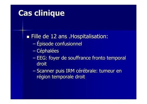 Examen neurologique et langage - Réseau Santé Langage