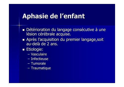 Examen neurologique et langage - Réseau Santé Langage