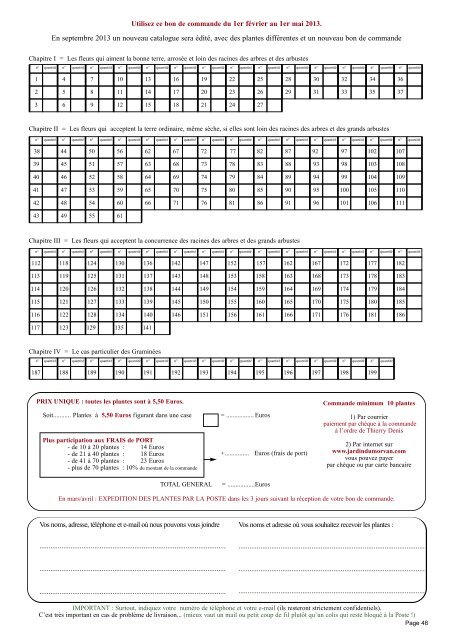 Télécharger gratuitement la version PDF du catalogue en cliquant ICI