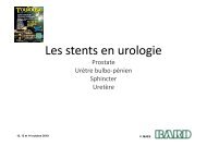 Les stents en urologie - Euro-Pharmat