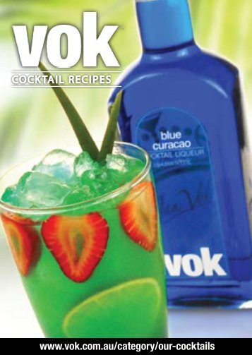 cocktail recipes - VOK Beverages