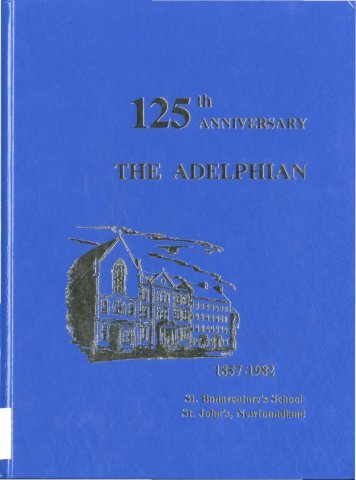 St. Bon's of the Fifties - Memorial University's Digital Archives ...