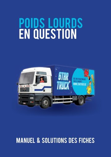 manuel & solutions des fiches - Conducteurdepoidslourds.be