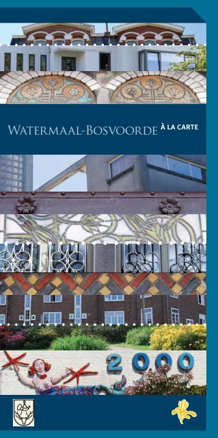 Watermaal-Bosvoorde "A la carte" - Gemeente Watermaal-Bosvoorde