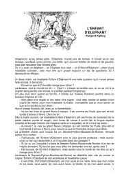 L'ENFANT D'ELEPHANT