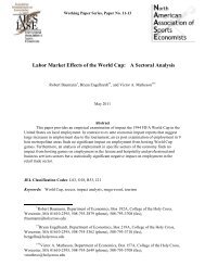 Labor Market Effects of the World Cup: A Sectoral ... - ResearchGate