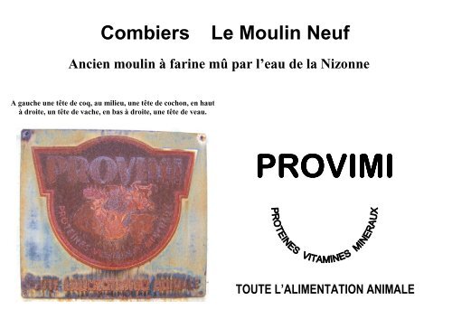 Le Moulin Neuf - Combiers