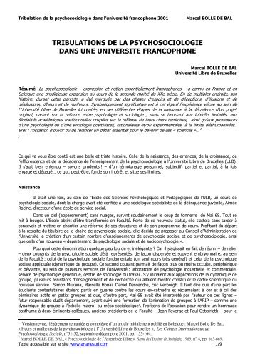 BOLLE DE BAL Tribulation de la psychosociologie 2001 2005.pdf