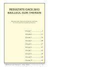 resultats cacs â€“ pierrelatte 2012 - Cynoprint