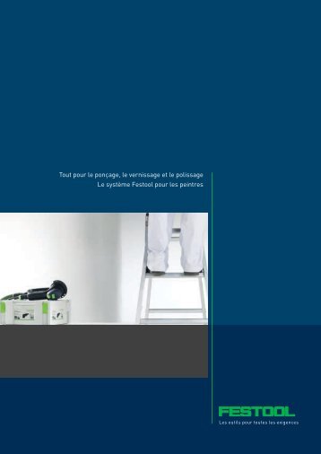 Brochure d'applications - Festool