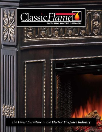 The Finest Furniture in the Electric Fireplace Industry