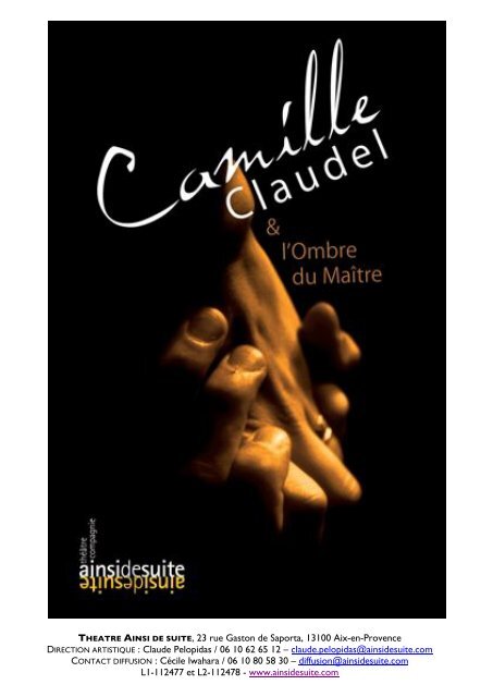 ombre du maître - Camille Claudel