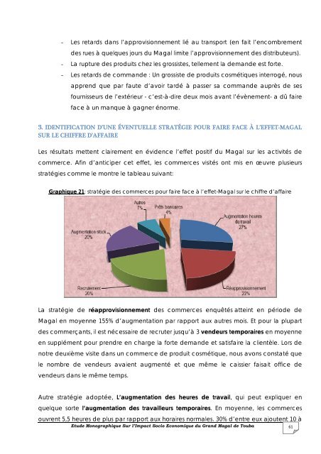 economique du grand magal de touba au senegal - Majalis