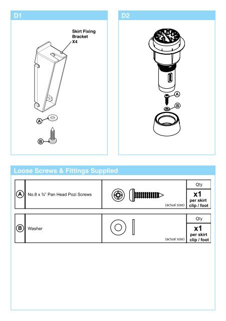 Shower Tray Fitting - Aqualux Shower Enclosures