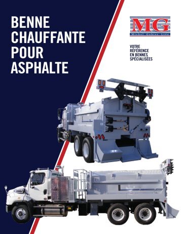 BENNE CHAUFFANTE POUR ASPHALTE