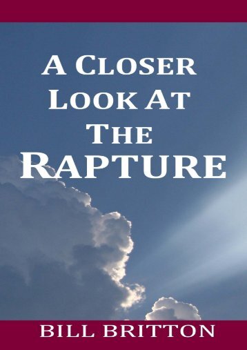 A Closer Look At The Rapture