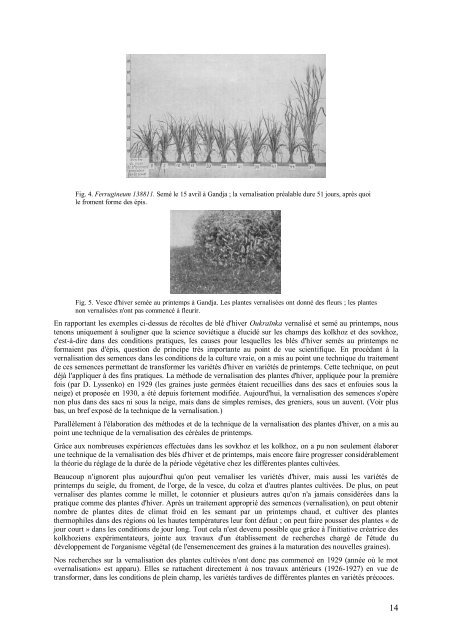 Agrobiologie de T Lyssenko - communisme-bolchevisme